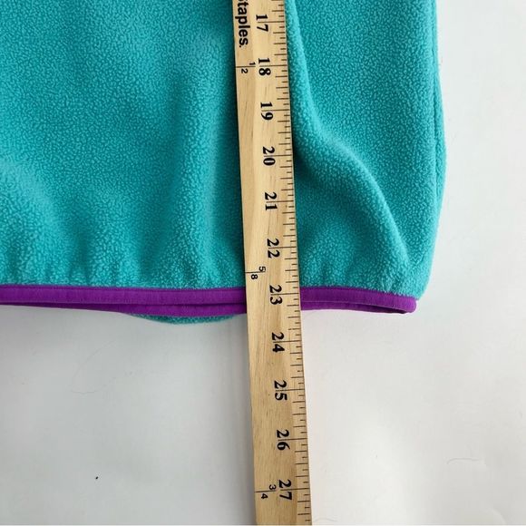 Patagonia Synchilla Jacket Women XXS Blue Pink Multicolor Color Block Fleece - Picture 8 of 10